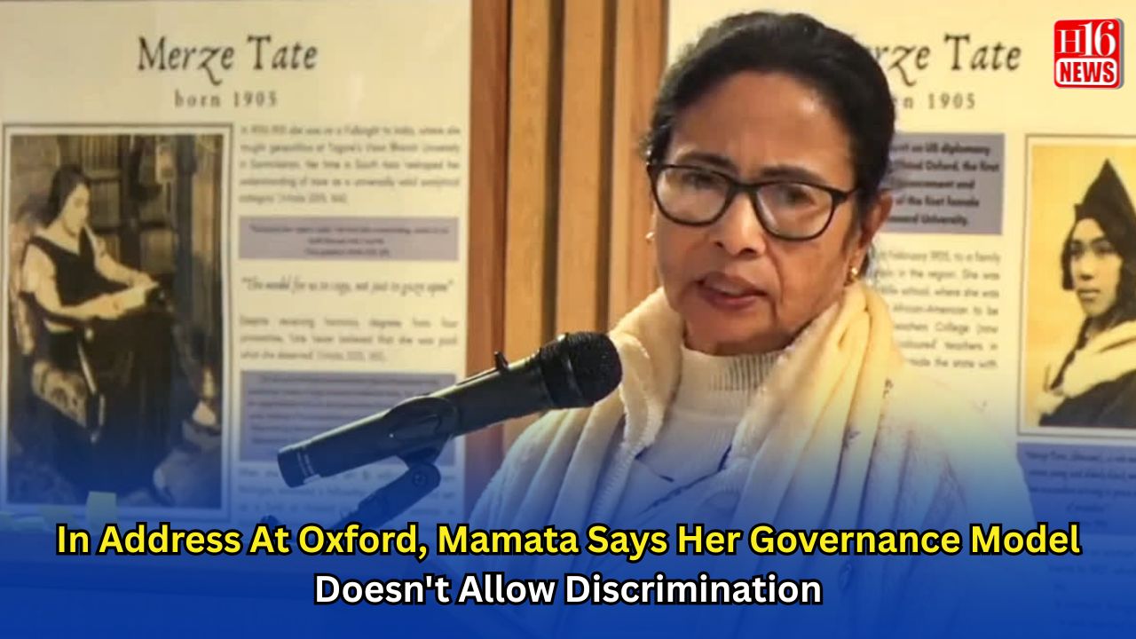In Address At Oxford, Mamata Says Her Governance Model Doesn't Allow Discrimination